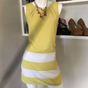 Yellow brunch dress